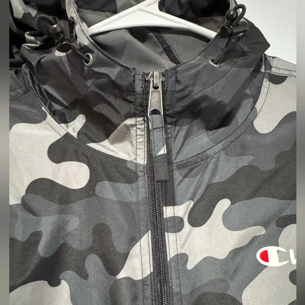 Champion Men's Camo Windbreaker Jacket